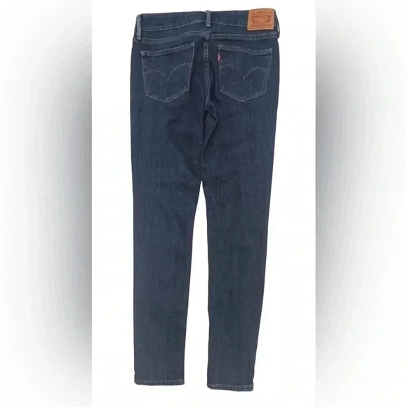 Levi Strauss Mid Rise Skinny  Medium Wash Jeans Size 27 - Picture 4 of 11